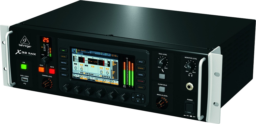 Behringer X32 Rack raqamli aralashtirish konsoli
