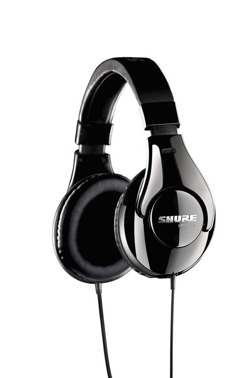 Профессиональные наушники Shure закрытого типа SRH240A-BK-EFS