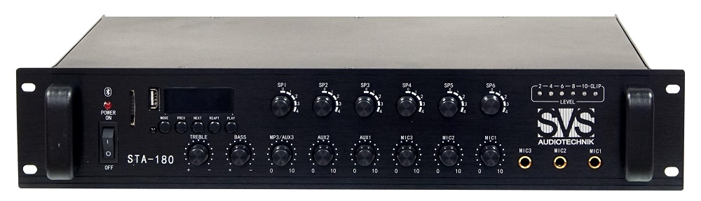 Микшер-усилитель SVS Audiotechnik STA-180