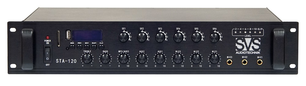 Микшер-усилитель SVS Audiotechnik STA-120