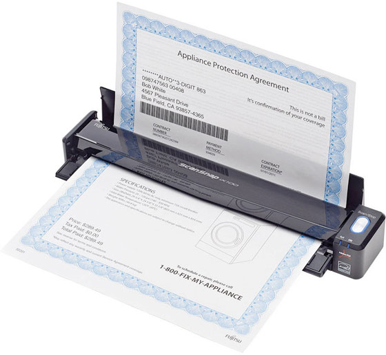Document scanner Fujitsu ScanSnap iX100