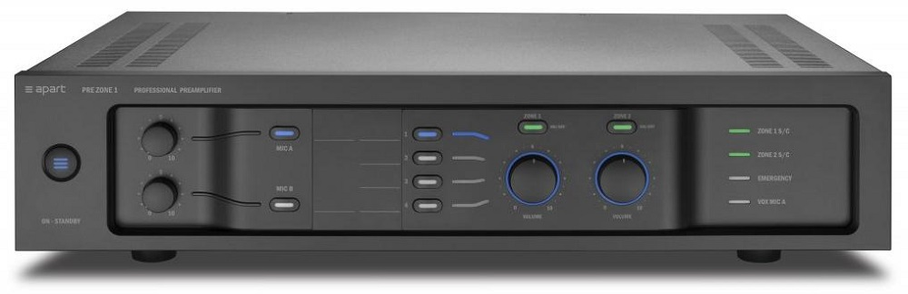 Mixer-preamplifier BIAMP PREZONE1 Apart