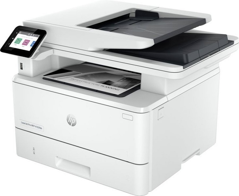 МФУ ч/б лазерное HP LaserJet Pro 4103dw (2Z627A)