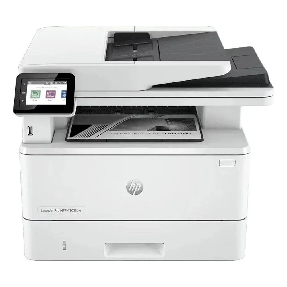 МФУ ч/б лазерное HP LaserJet Pro MFP 4103fdw (2Z629A)