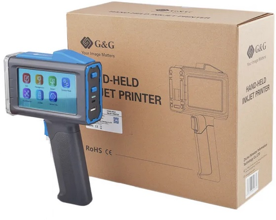 Портативный ч/б струйный принтер G&G GG-HH1001C