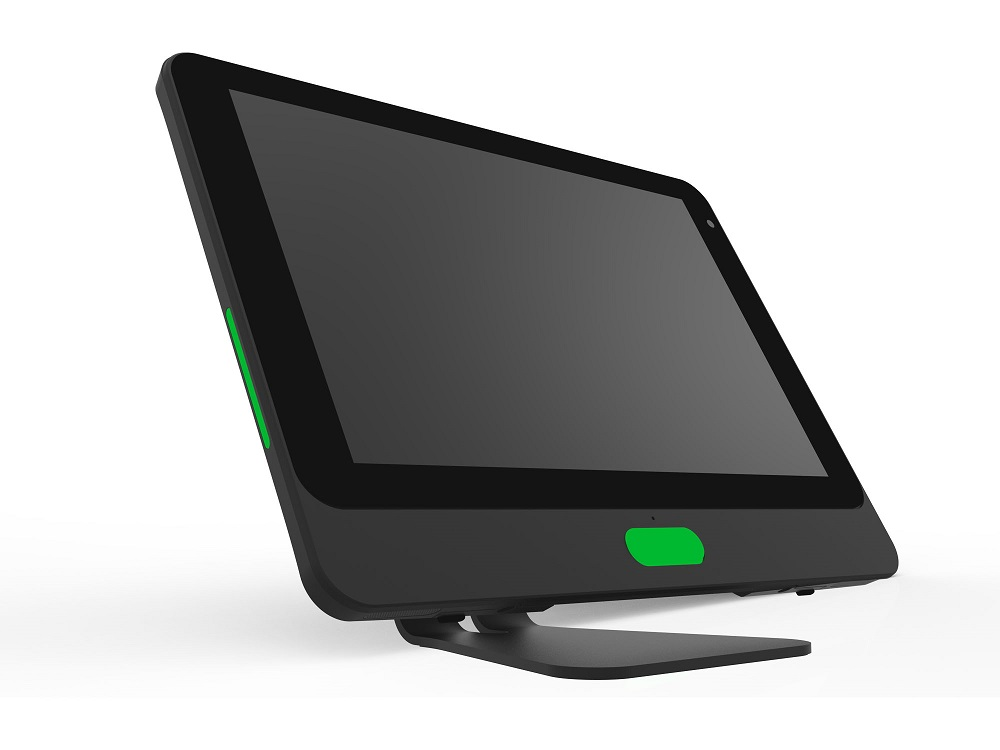 Панельный компьютер Qbic TD-1050 PRO, 10" сенсорная панель, BT, NFC/RFID/HID, RCC, черный