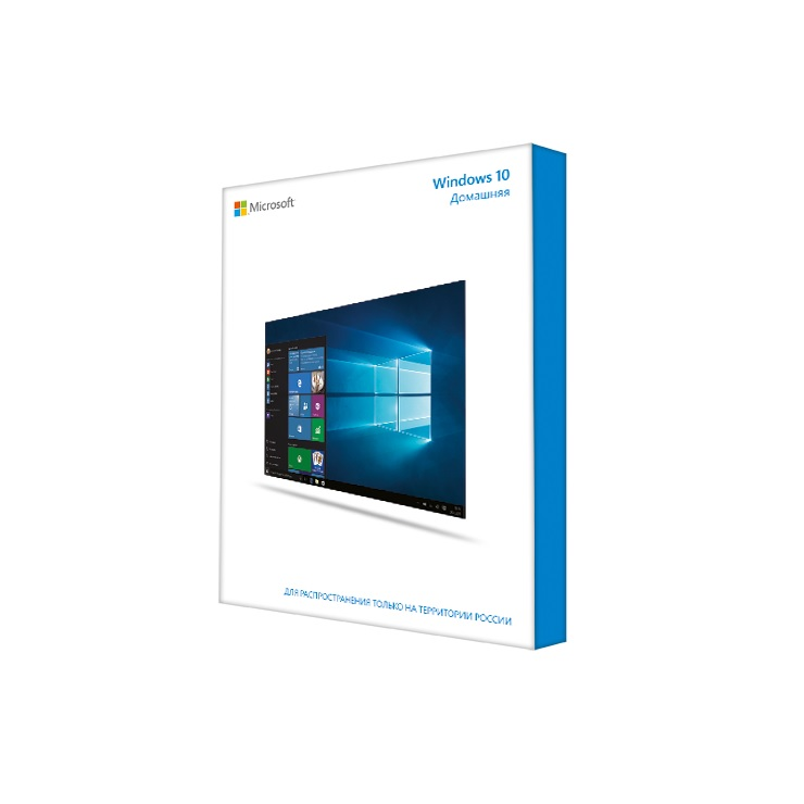 Электронная лицензия Microsoft Windows 10 HOME (MS WIN HOME 10 32-bit/64-bit All Lng PK Lic Online DwnLd NR)