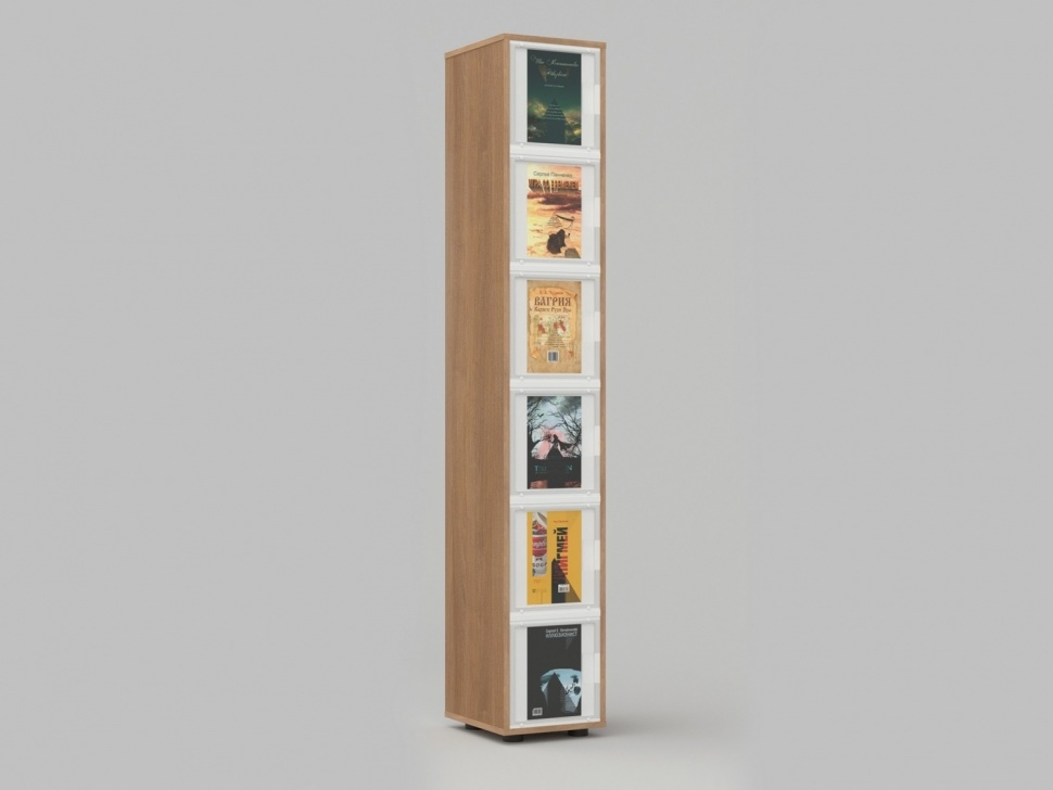Magazine rack from the STUGL collection 30x35x207 cm ALMA