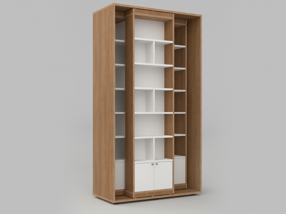 Rack with mobile modules from the STUGL collection 126x60x220 cm ALMA