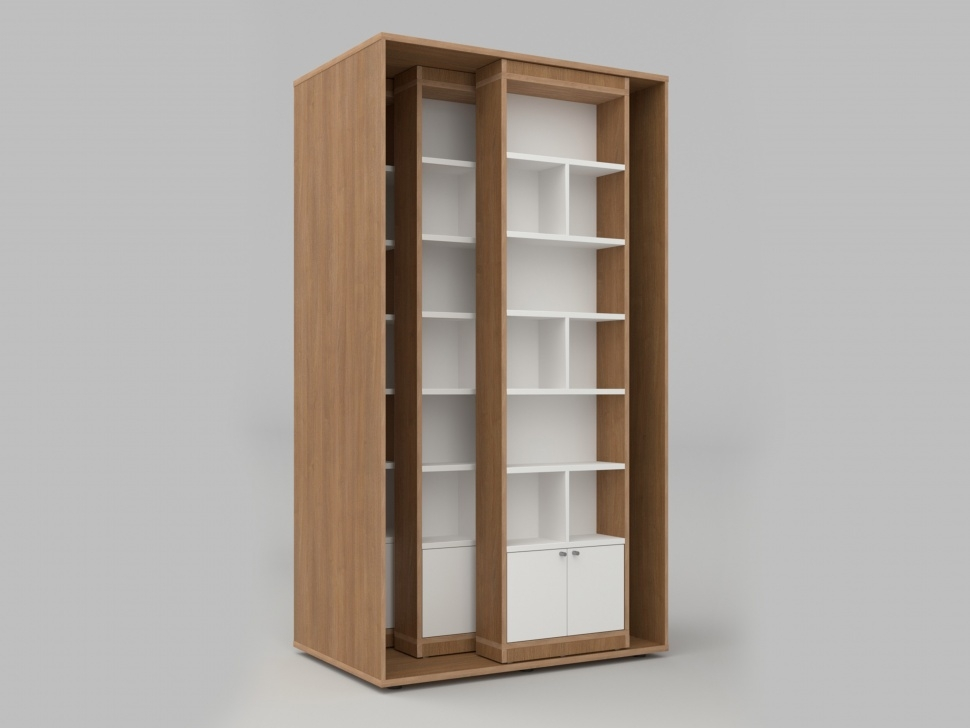 Rack with mobile modules from the STUGL collection 124x85x220 cm ALMA