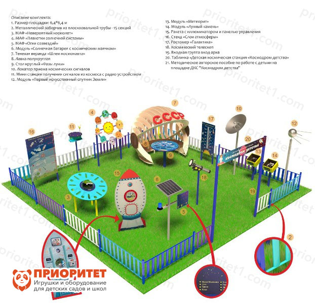 Space platform "Pro" plus "Priority"