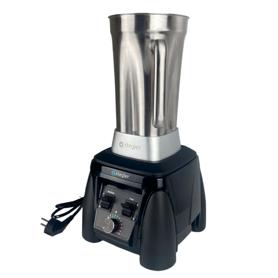 Laboratoriya blenderi Stegler LB-2 Pro (2000 ml, 23 000 rpm, metall idish)