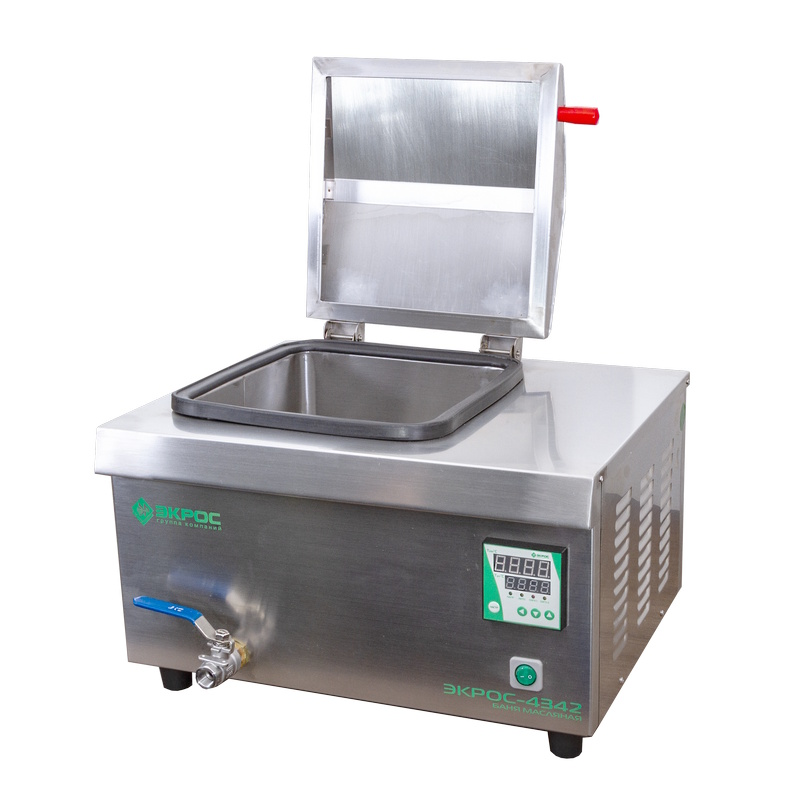 Баня масляная Экросхим ЭКРОС-4342 (12 л, Ткомн. +20...200 °C)