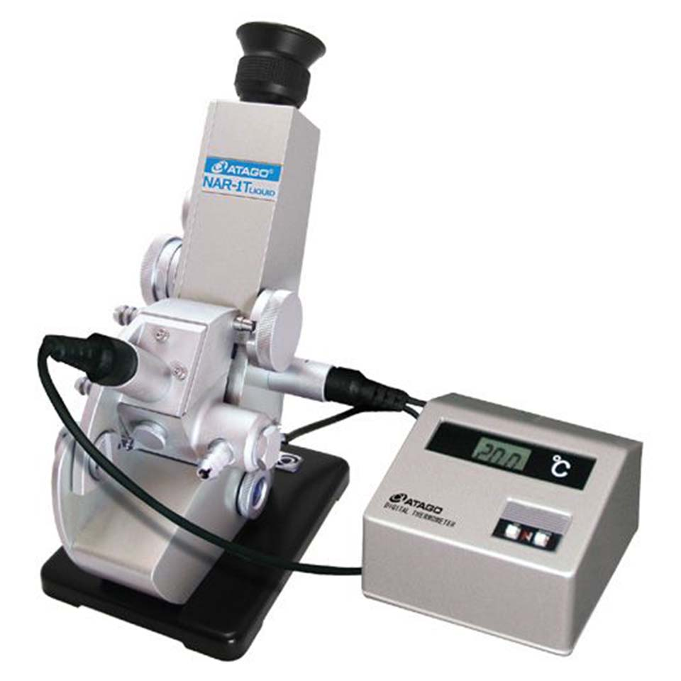 Abbe refractometer Atago NAR-1T Liquid (1.3…1.7 nD, 0…95% Brix)