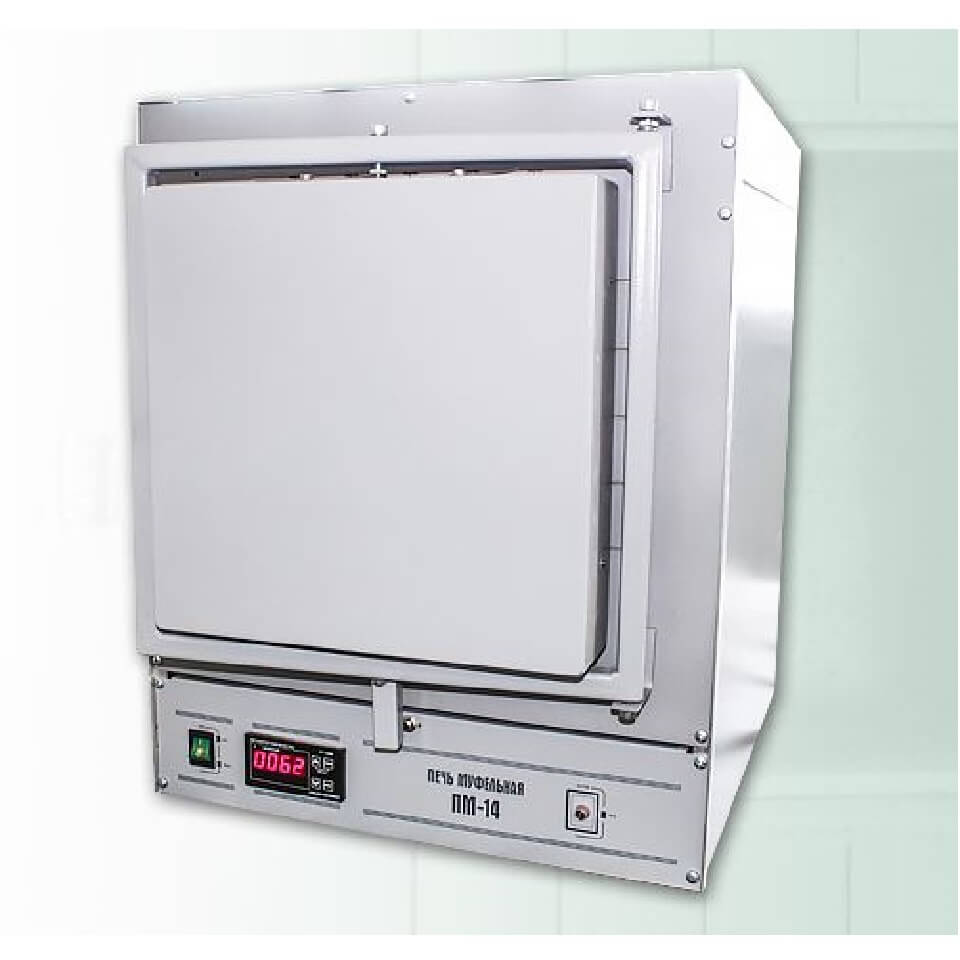 Муфельная печь Электроприбор ПМ-14М1-1200 (12,5 л, 1200 °С, цифровой терморегулятор, без вытяжки)