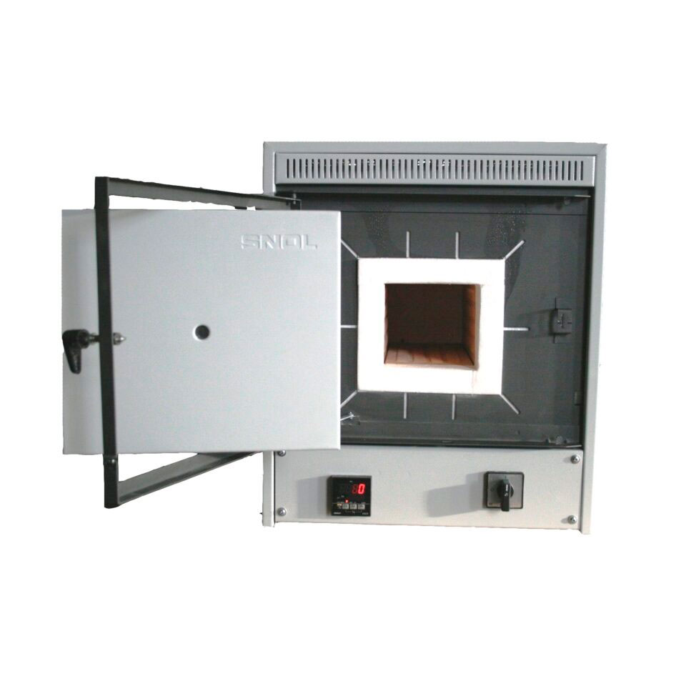 Laboratory muffle furnace for ashing SNOL 4/1100 LSC 21 (up to 1100 °C, 4 l, ceramic chamber)