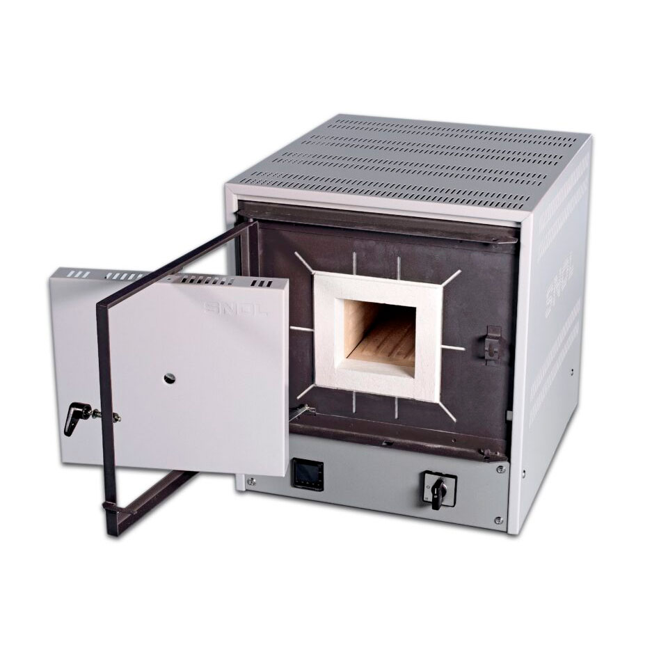 Laboratory muffle furnace SNOL 4/900 LSC 01 (up to 900 °C, 4 l, ceramic chamber, programmable temperature controller)