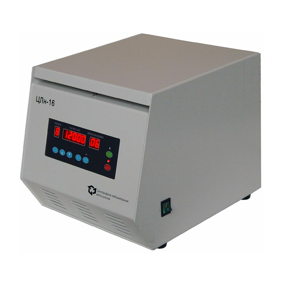 Tibbiy santrifuga TsLn-16 (16000 rpm gacha, 12x2 ml)