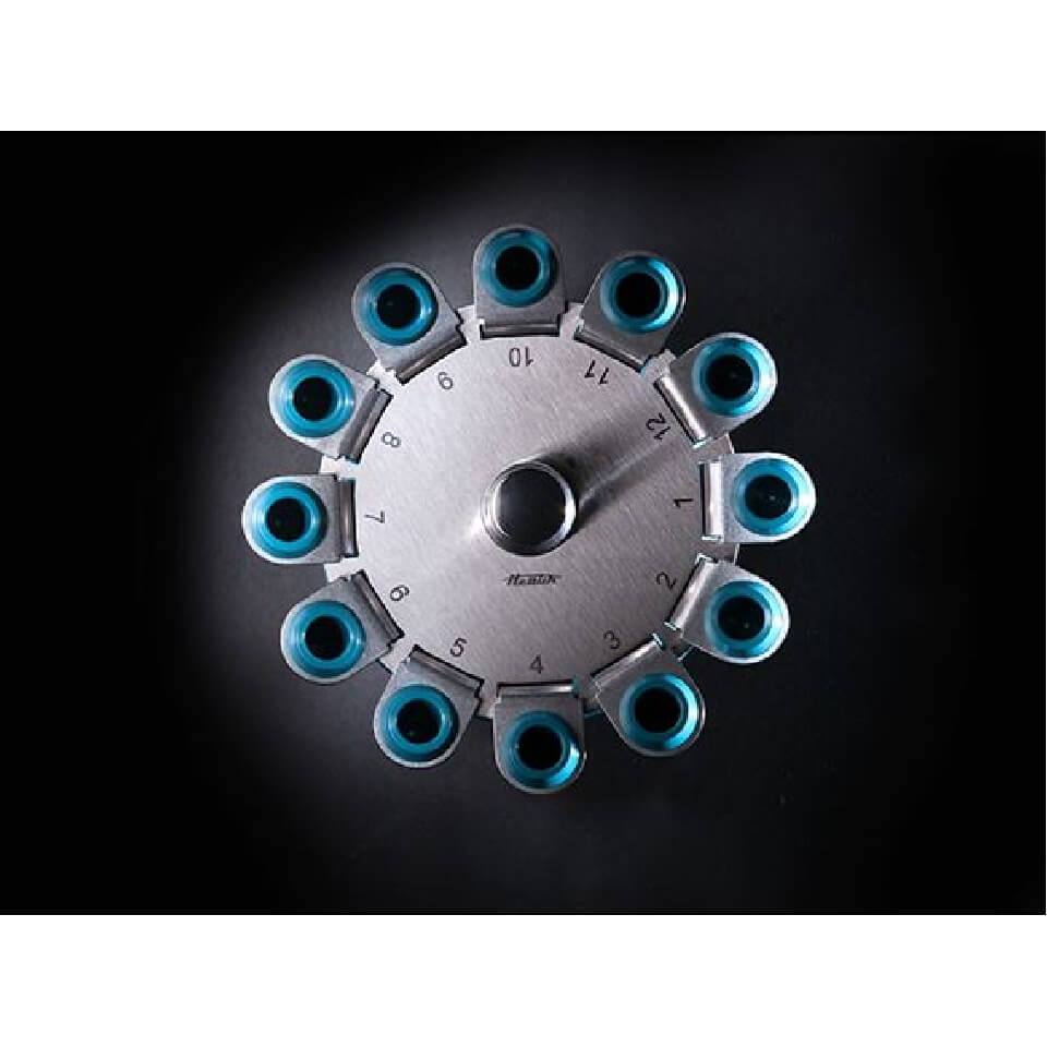 EBA 280 / EBA 280S uchun Hettich suspenziya tizimisiz katlanadigan rotor (12 o'rin, burchak 60 °), art. 1142