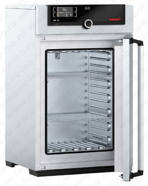 Шкаф сушильный UN75 (74 л, +5...+300 °С, 2 полки, нерж.сталь, естеств. вент.)