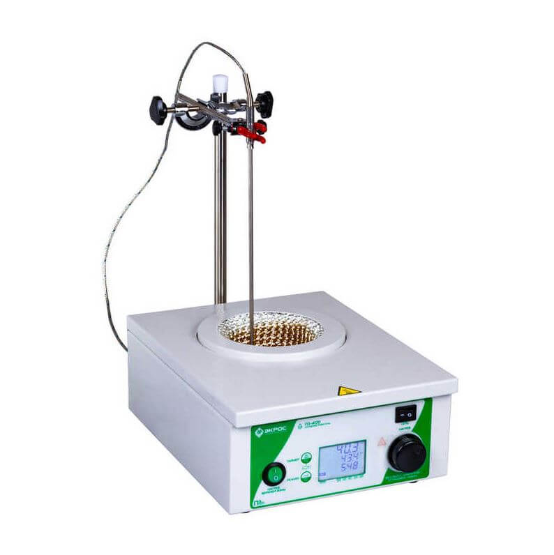 Isitish mantiyasi EKROS-4100 (PE-4100, 500 ml, 400 °C, raqamli)