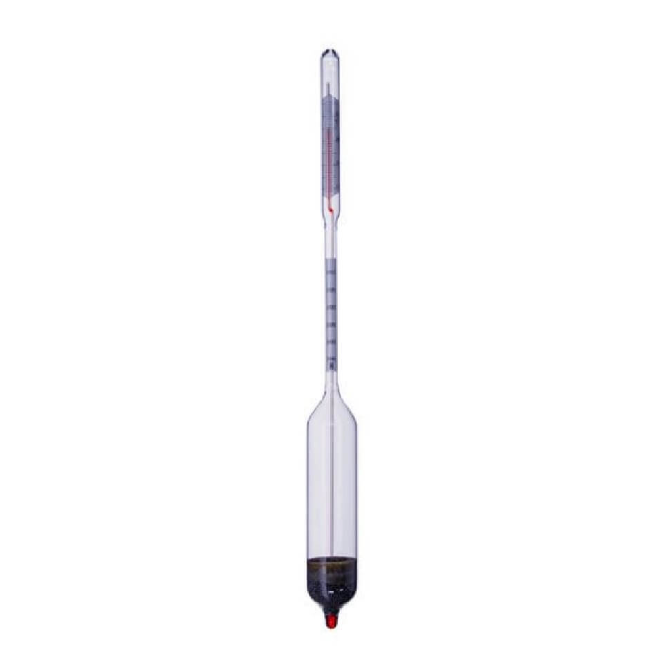 Termometrli sut uchun gidrometr AMT 1015-1040 kg/m3