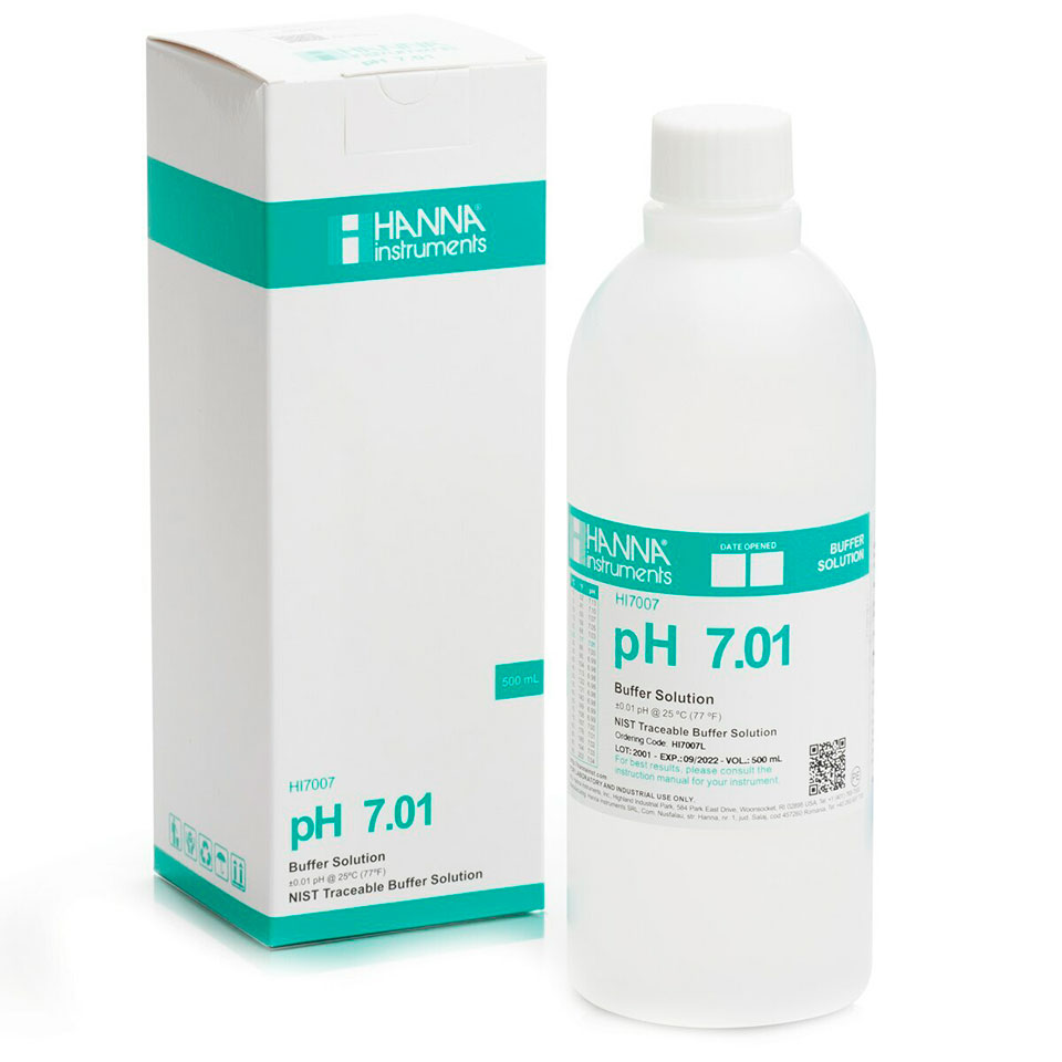 Раствор для калибровки HANNA HI 7007 L (рН 7,01; 500 мл)