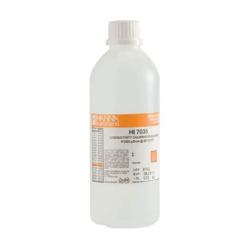 Раствор для калибровки HANNA HI 7035 L (111800 мкСм/см, 500 мл)