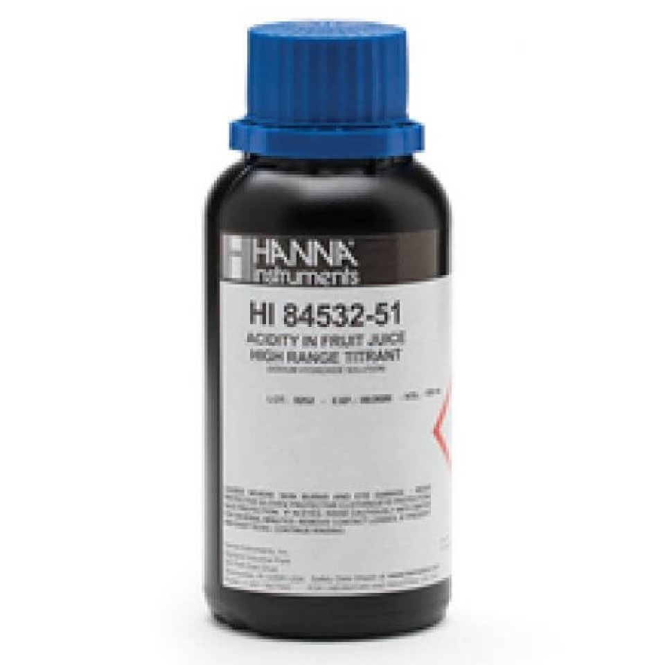 Титрант на высокий диапазон HANNA HI 84532-51 (120 мл)