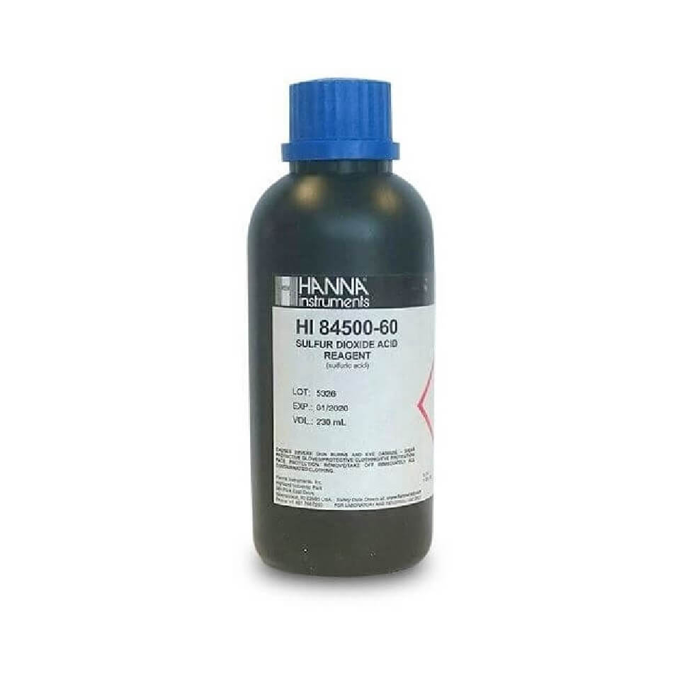 Реагент кислотный HANNA HI 84500-60 для минититратора HI 84500-02 (230 мл)