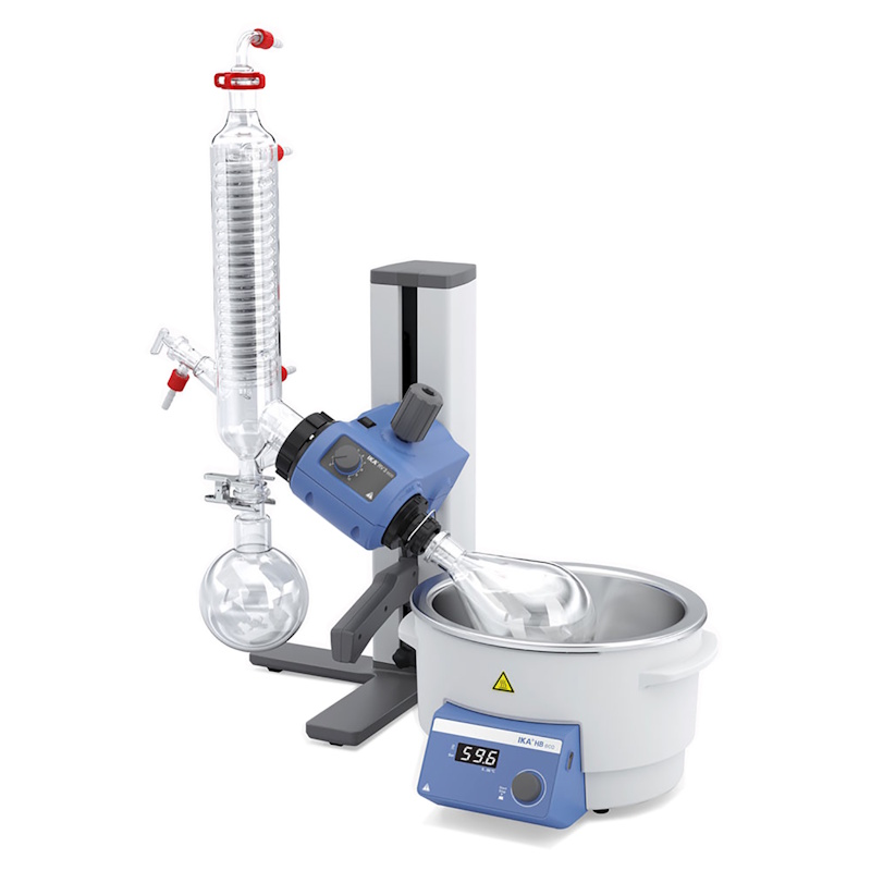 Rotary evaporator IKA RV 3 V (300 rpm, 100 °C)