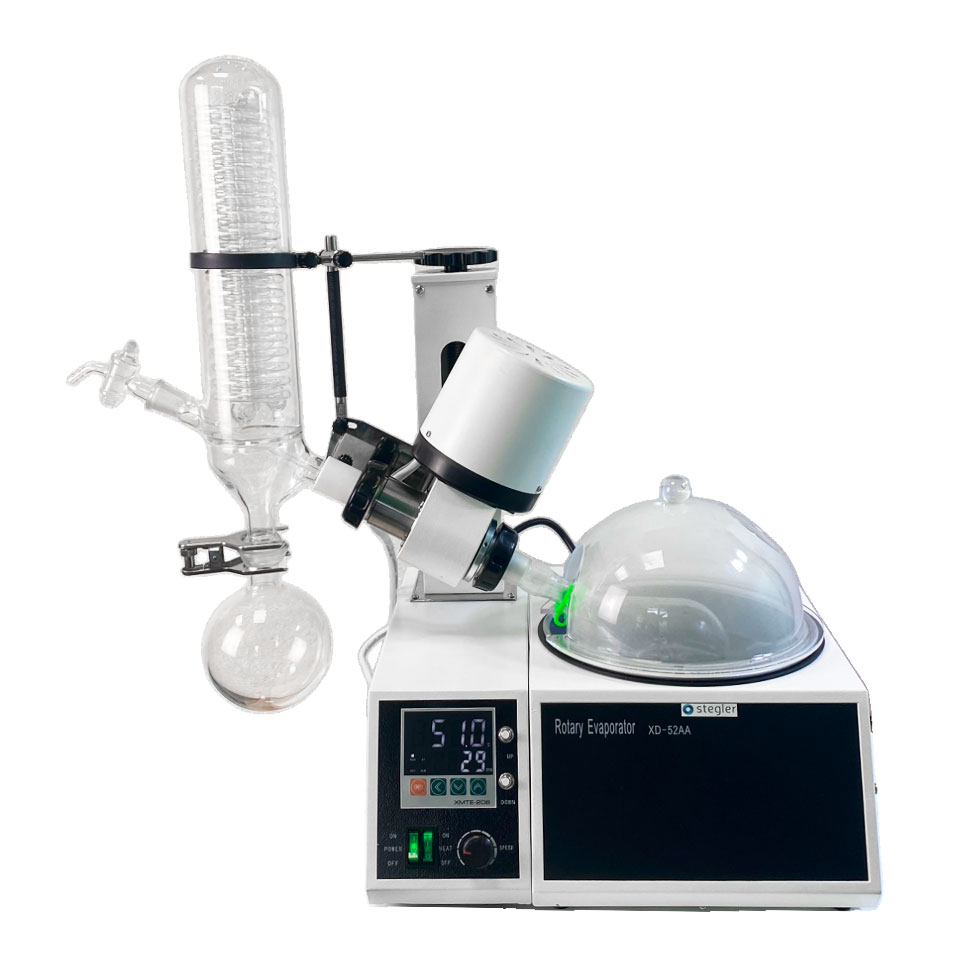 Rotary evaporator Stegler XD-52AA (150 rpm, 100 °C)