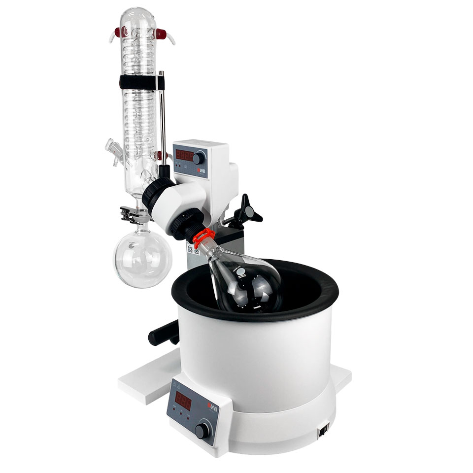 Rotary evaporator DLAB RE100-S (200 rpm, 180 °C), art. 6030120211 + 18202410