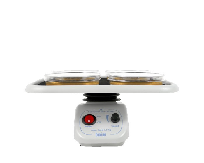 Мини-шейкер BioSan 3D с платформой РР-4S и TP-26 (5-60 об/мин, до 0,5 кг)