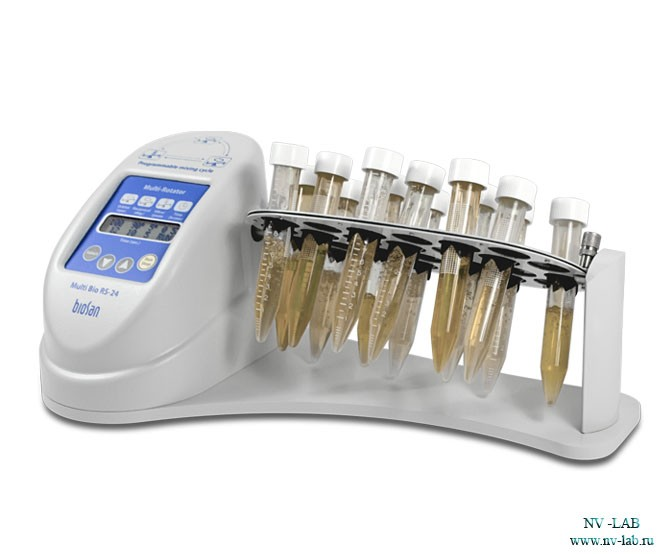Мульти-ротатор BioSan Multi Bio RS-24 (програм, платформа PRS-26 на 26 пробирок, платформа PRS-5/12 на 5 и 12 мест)