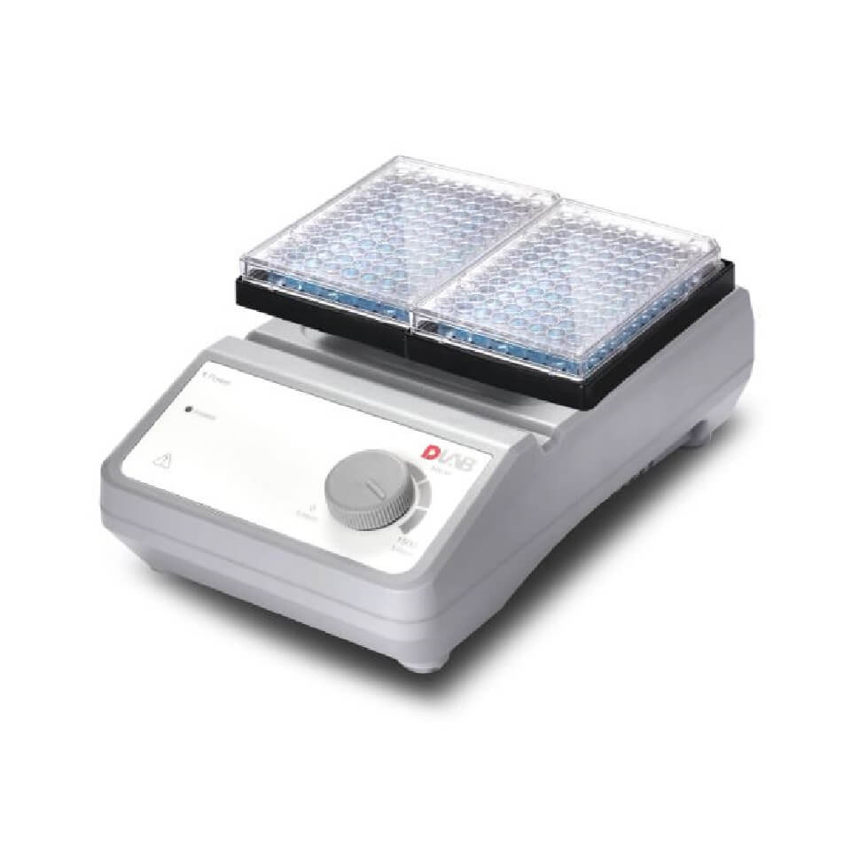 Миксер DLAB MX-M микропланшетный с платформой для двух планшет PS1.2, арт. 8031202000 + 18204340