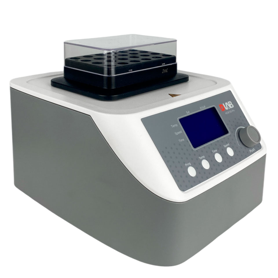 Термостат-шейкер DLAB HCM100-Pro твердотельный с охлаждением (100 °C, с магнитным блоком 24х2 мл), арт. 5062103100 или 5062103300 + 18900403