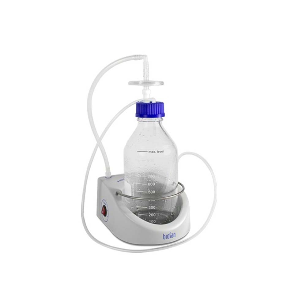 Aspirator BioSan FTA-1 (with trap vessel, Euro Plug power supply)