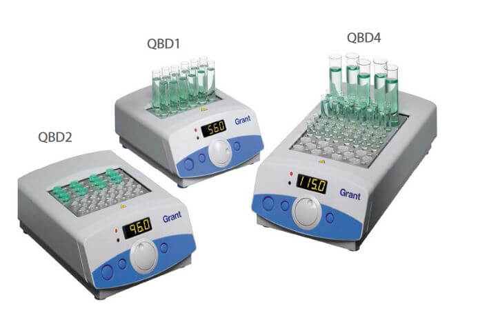QBD2 "Quruq blok" termostati (bloklar uchun 2 ta joy, +15...+130°C), BioSan