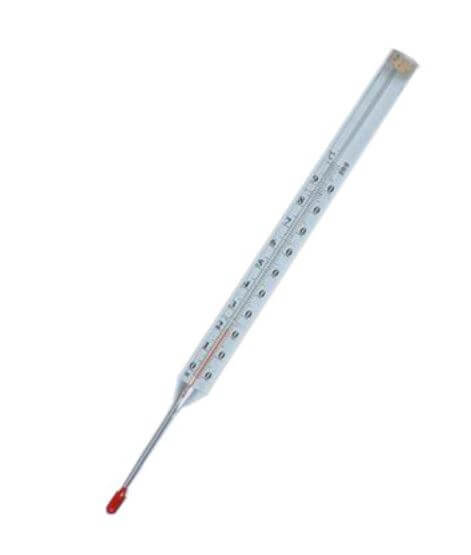 To'g'ridan-to'g'ri texnik termometr SP-2P No 4 (HF 220 mm, LF 160 mm, kerosin, shisha), san'at. 200243