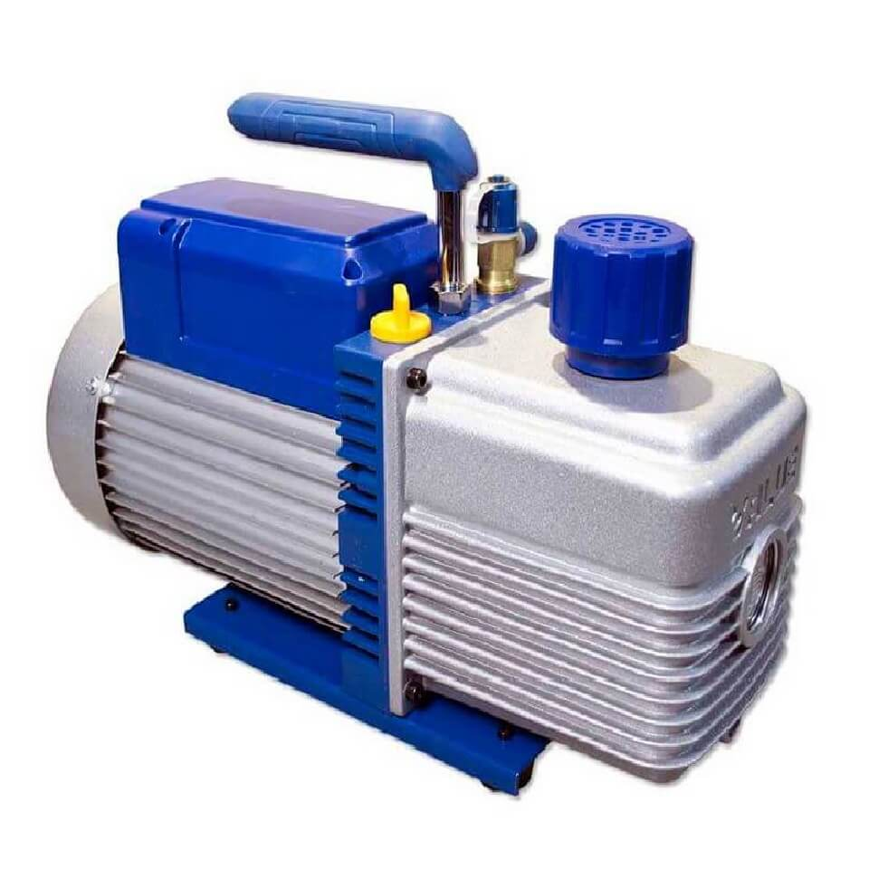 Aylanadigan qanotli vakuum nasosi ULAB UV-2002 (120 l/min, 0,2 Pa)