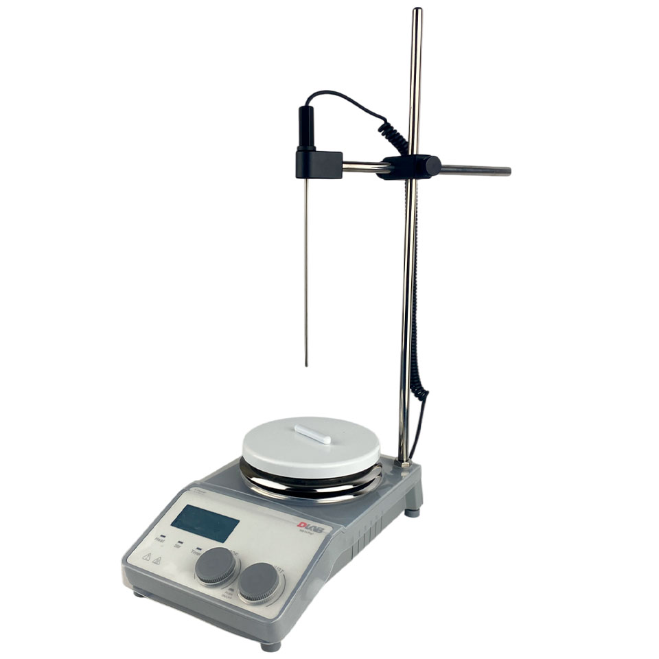 Мешалка магнитная DLAB MS-H-ProA (20 л, 100...1500 об/мин, 340 °C)