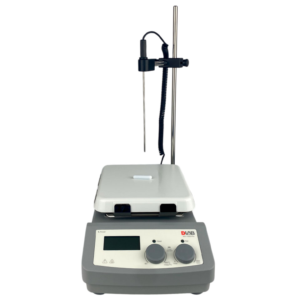 Мешалка магнитная DLAB MS7-H550-Pro (20 л, 100...1500 об/мин, 550 °C)