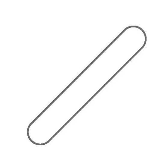 IKA IKAFLON 80 dumaloq aralashtirgichlar to'plami (Ø10×80 mm, 5 dona/paket)