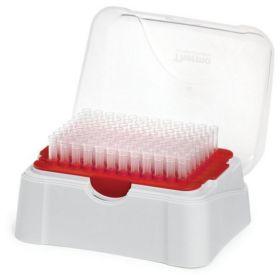 Lenpipet uchi Finntip Flex 10 (0,2-10 µl, stendda 96 dona, almashtiriladigan matritsalarda 96 dona) art. 94060116