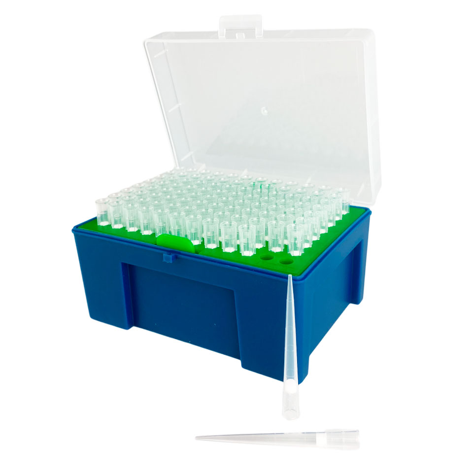 Stegler BTF300/96 pipetka uchun filtrli uchi (har bir qutiga 300 mkl, 96 dona)