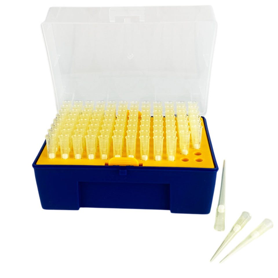 Stegler BTF200/96 pipetka uchun filtrli uchi (har bir qutiga 200 mkl, 96 dona)