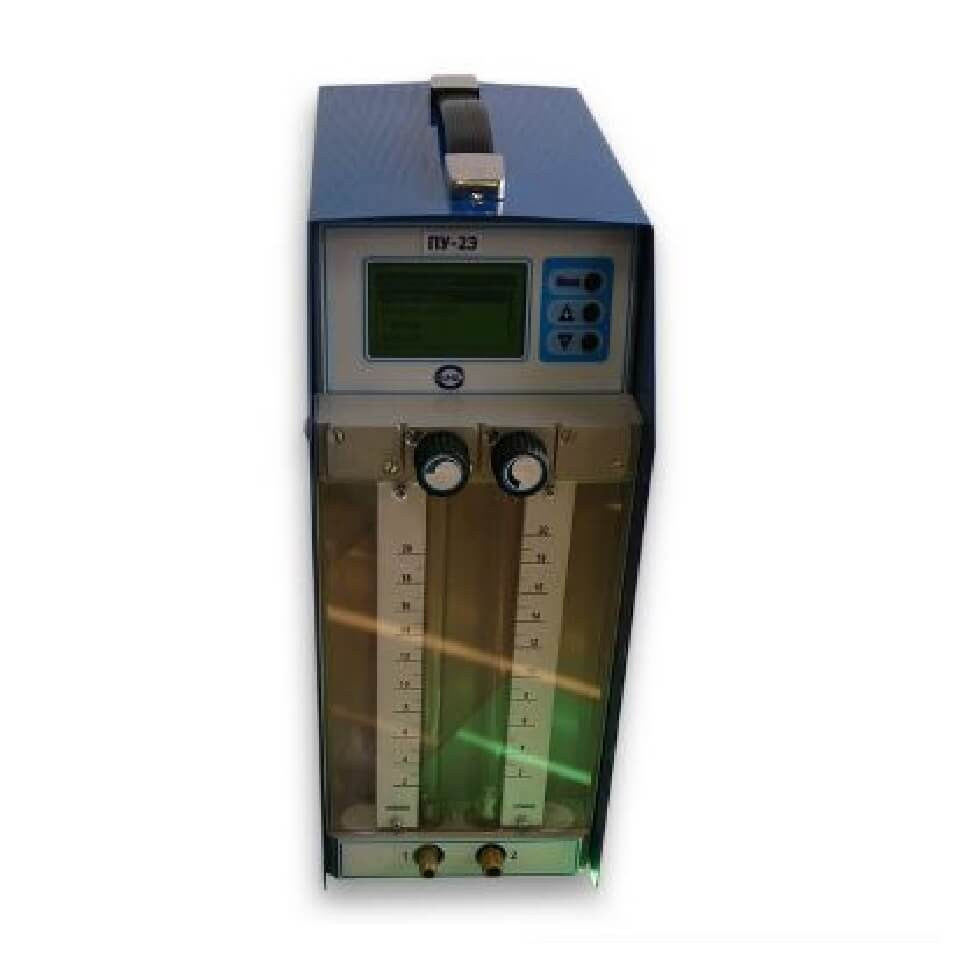Aspirator PU-2E used. 1 (automatic sampling of air, vapors and aerosols, powered by mains, external and built-in battery)