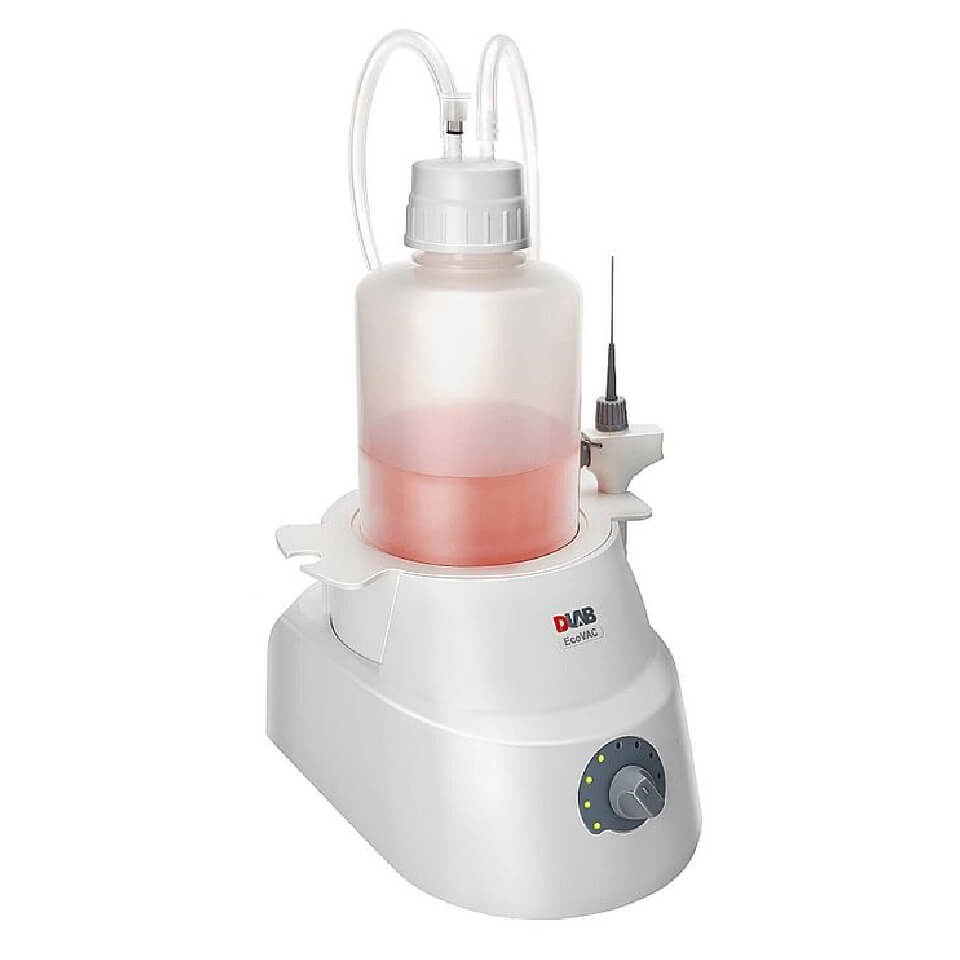 DLAB EcoVac vacuum aspirator with trap vessel (2 l, 15 l/min), art. 7035200001