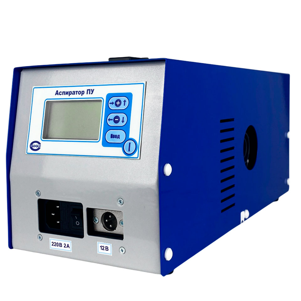 Aspirator PU-3E used. 1 “12” (determination of dust and aerosols, powered by mains, external and built-in batteries)